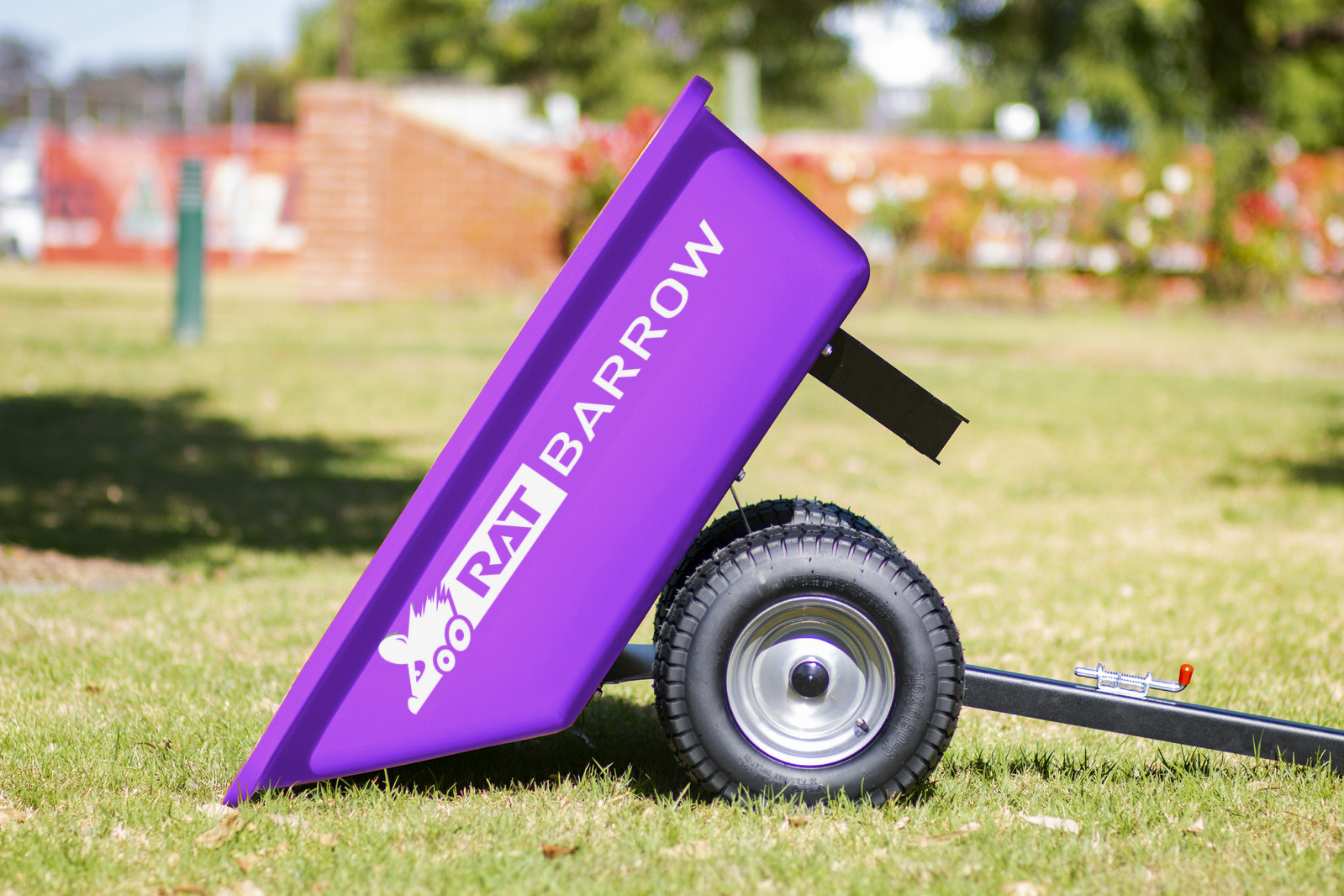 RAT Barrow Purple Poly Tub Trailer